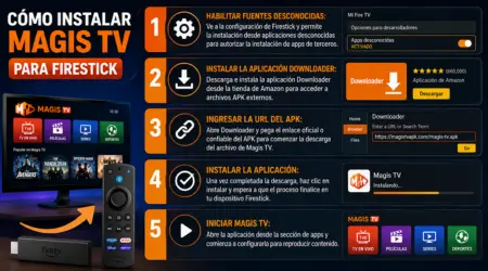 Cómo instalar Magis TV Para Firestick